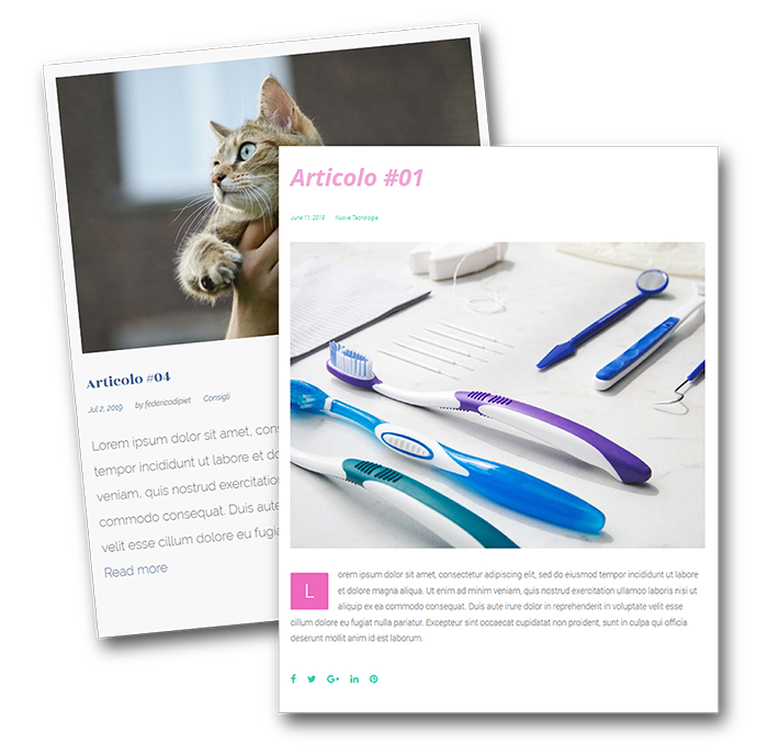 Articoli Web Design