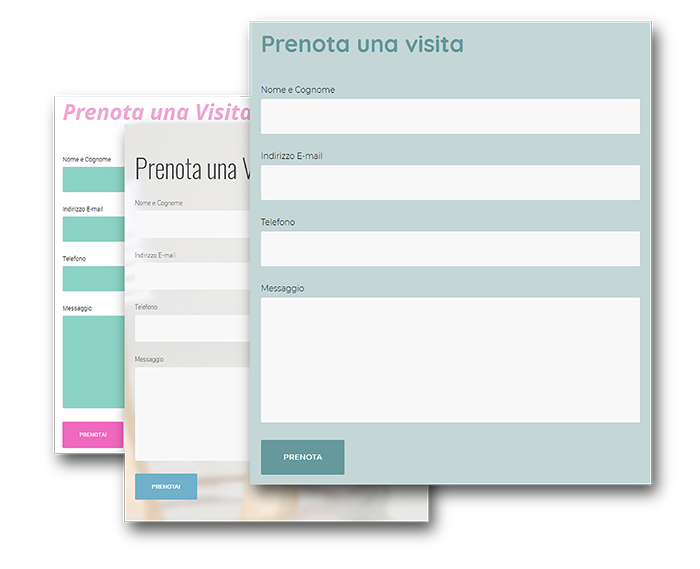 Prenota Visita Web Design